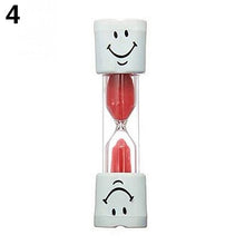 Load image into Gallery viewer, Children Kid Hourglass Toothbrush Timer 2 Minute Smiling Face For Time Cooking Game Brushing-Teeth Sands Timer Sandglass Decor