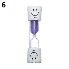 Load image into Gallery viewer, Children Kid Hourglass Toothbrush Timer 2 Minute Smiling Face For Time Cooking Game Brushing-Teeth Sands Timer Sandglass Decor